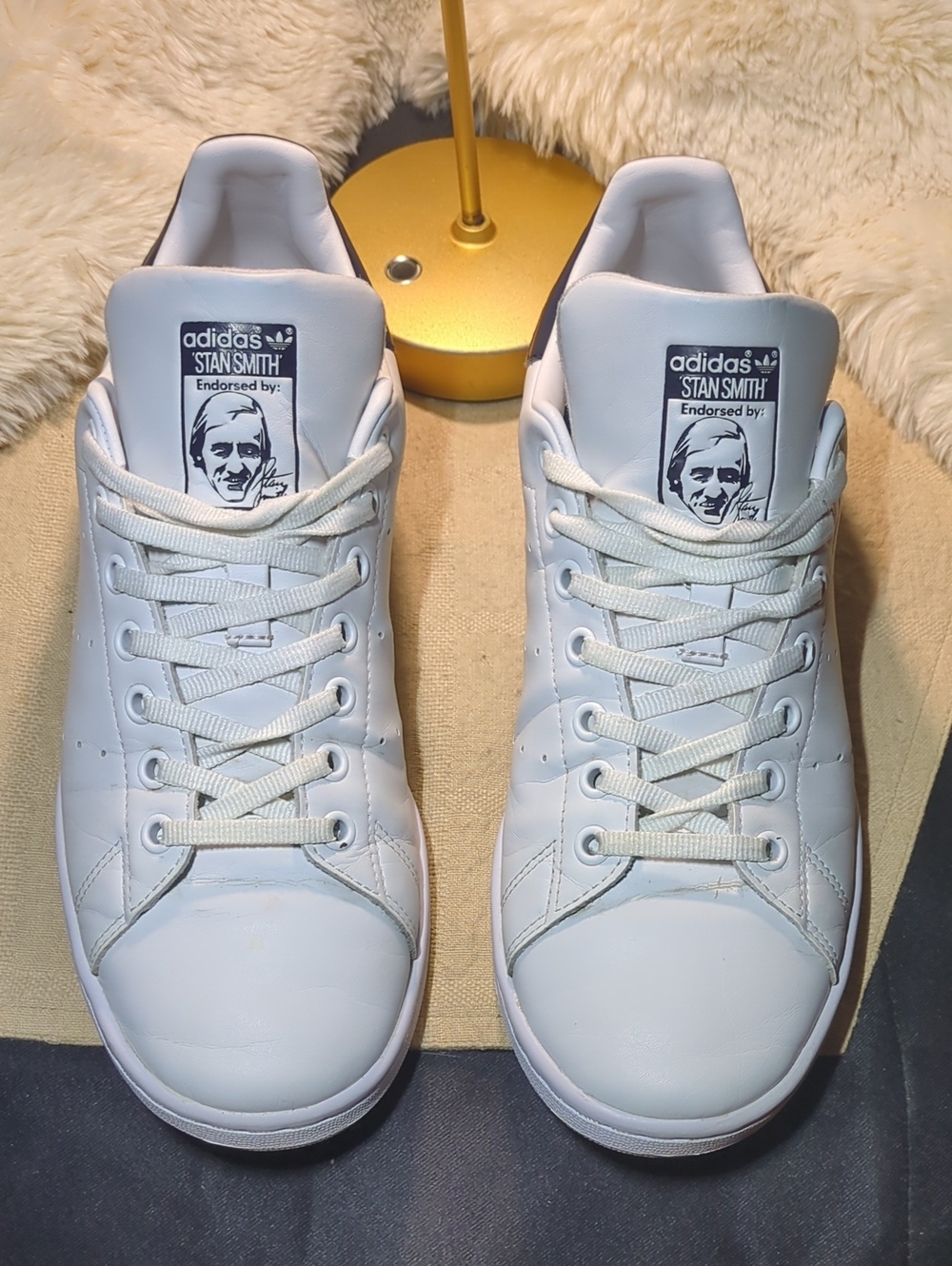 adidas White Stan Smith Men's Leather Sneakers NOW ONLY $45 WOW